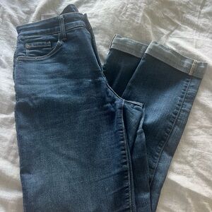 NYDJ Like New Cuff Ankle Classic Blue Women's Jeans